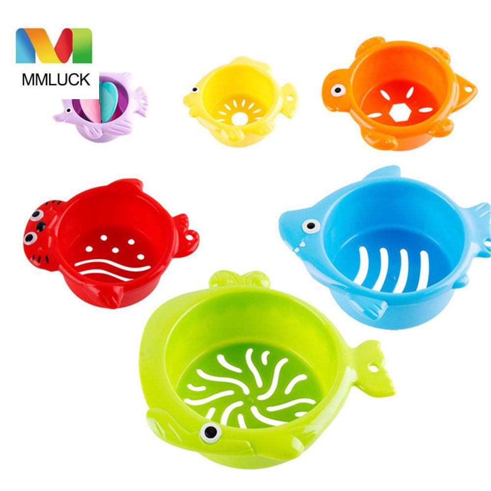 Set 6 Đồ Chơi Nổi Trong Phòng Tắm Hình Động Vật Dành Cho Trẻ Em