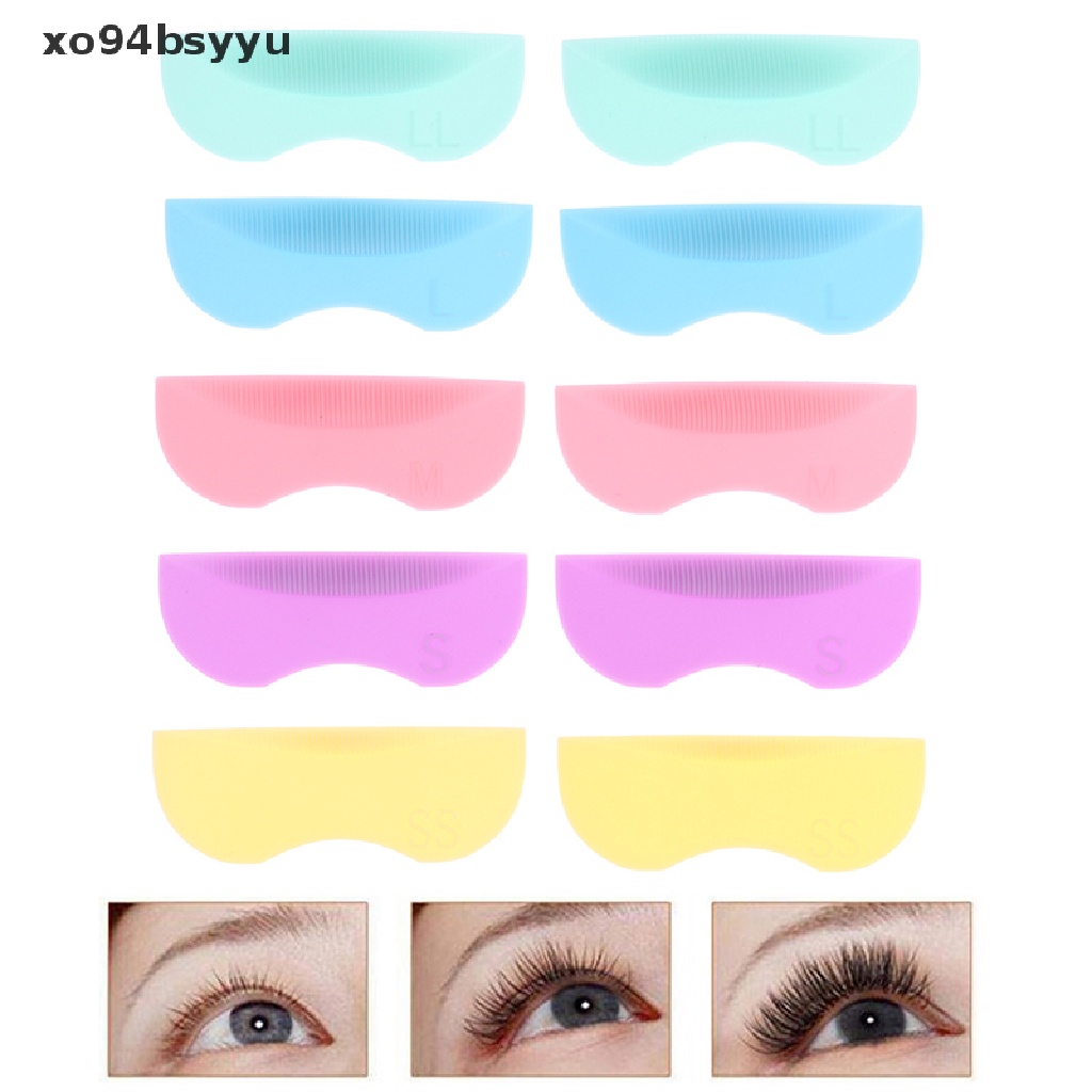 Set 8 Cặp Đệm Silicone Hỗ Trợ Uốn Cong Lông Mi Xo94Bsyu