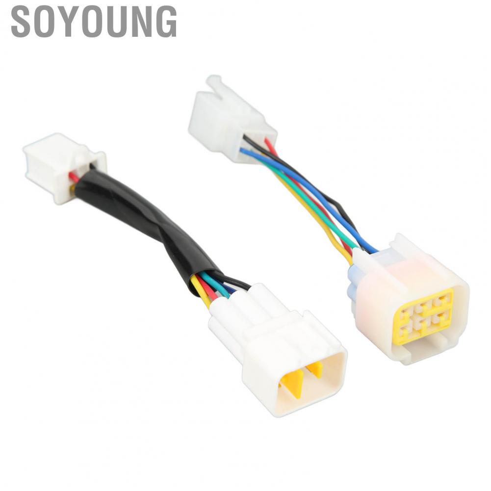 Soyoung Electric Motorcycle Controller Adapter  Stable Hall Precise Durable ABS IP67 Waterproof for