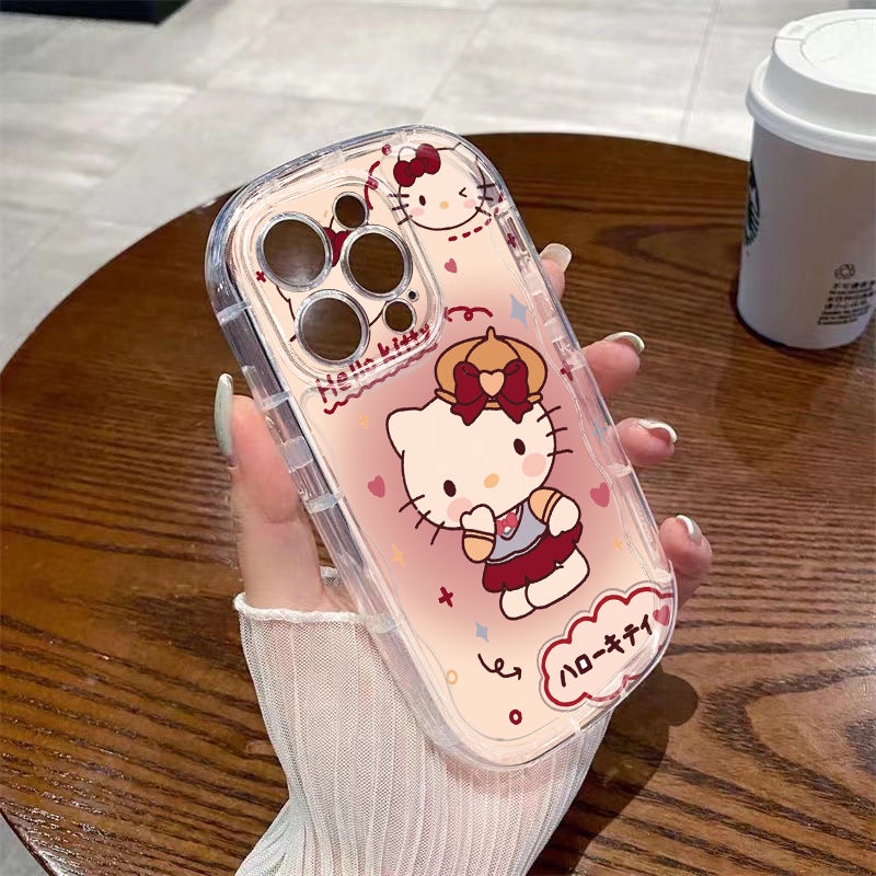 ✅Ốp Điện Thoại Dẻo Trong Suốt Họa Tiết Hoạt Hình Mèo Kitty Dễ Thương Chống Sốc Cho iPhone1413 Xs xs1112 / promax8p 7