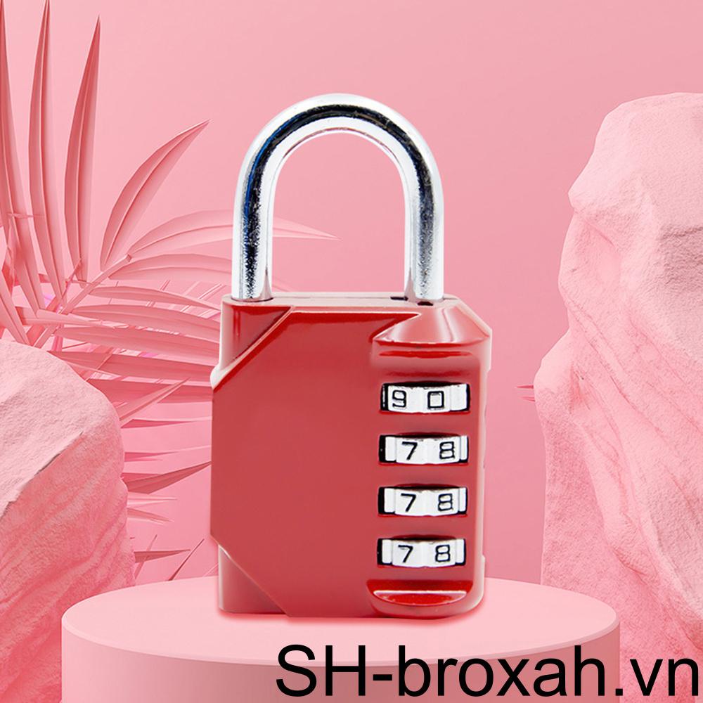 Ổ Khóa Kỹ Thuật Số 4 Số Bằng Hợp Kim Kẽm Chống Văng Chịu Được Sức Nặng Cho Phòng Gym / Trường