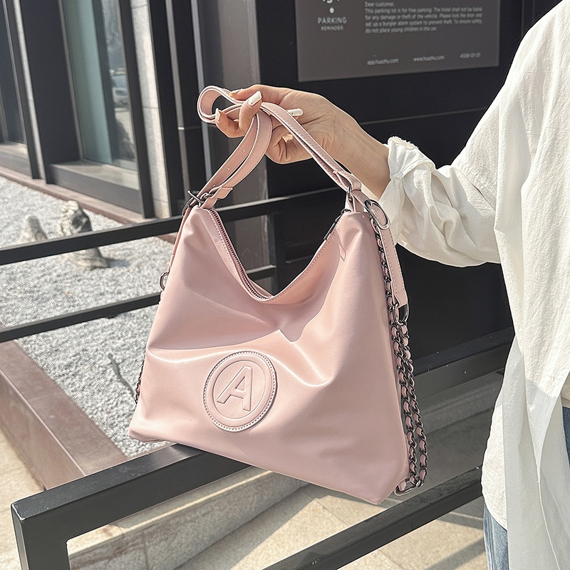 Túi Xách Da PU Đeo Chéo Màu Trơn Thời Trang Chất Lượng Cao Cho Nữ