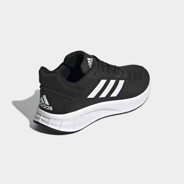 *CHÍNH HÃNG* Giày thể thao Sneaker ADIDAS Running DURAMO 10 màu Đen sọc Trắng - Code: GW8336