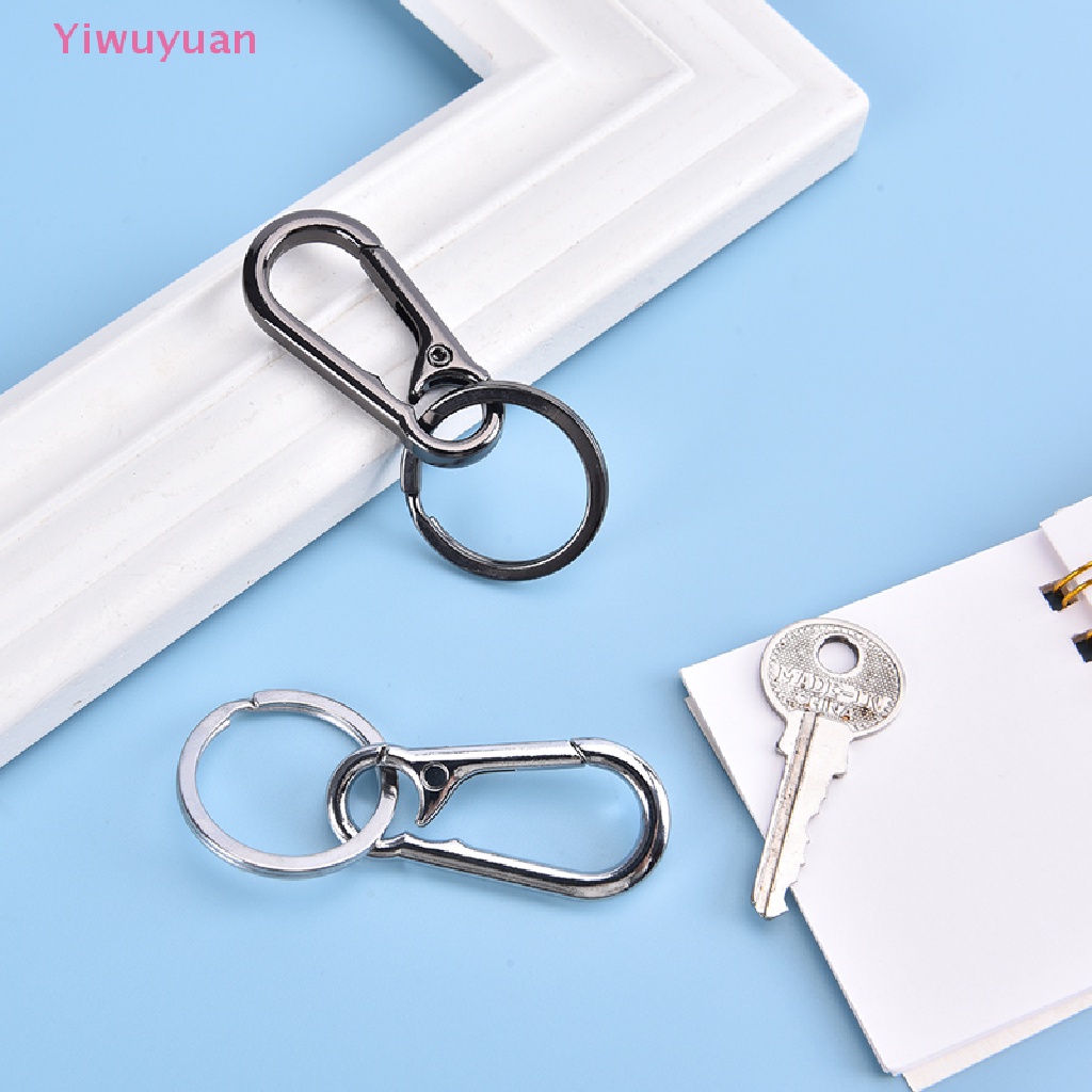 2 Móc Khóa Thắt Lưng Bằng Thép Không Gỉ Mới