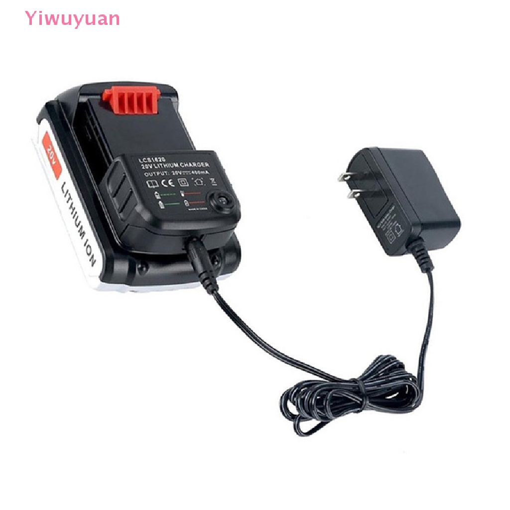 <Yiwuyuan> 20V Lithium  LCS1620 Charger For BLACK+PORTER-CABLE/STANLEY LBXR20 FD New