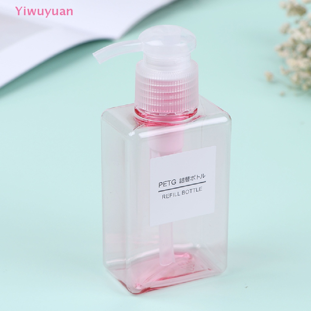 Bình Đựng Dầu Gội / Sữa Tắm Dạng Nhấn 100ml Tiện Dụng