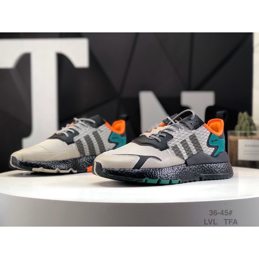 Giày Thể Thao Adidas Nite Jogger Boost V2 3M EE5569 36-45 Phản Quang Phong Cách retro