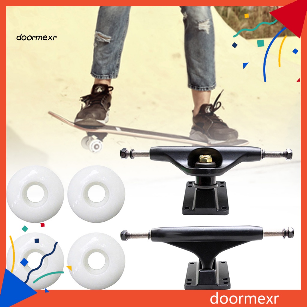 Bộ Bánh Xe Ván Trượt 5inch Chống Mài Mòn