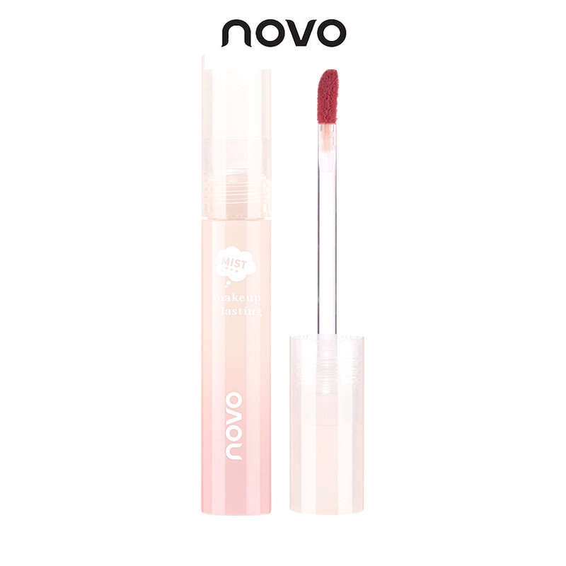 NOVO Son Môi Chống Thấm Nước Không Dính Thành Cốc Không Phai Màu Cho Học Sinh