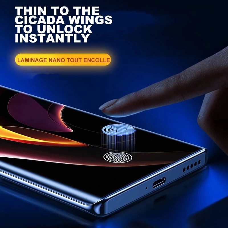 Ốp Điện Thoại Kính Cường Lực Viền Dẻo Mặt Gốm Chống Nhìn Trộm Cho iPhone 15 6 6S 7 8 Plus X XR XS 11 12 13 14 mini Pro Max SE 2020