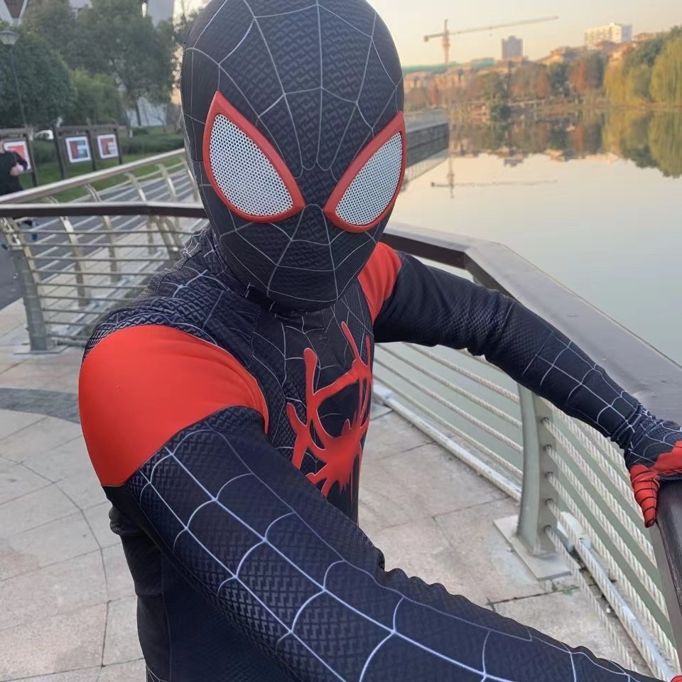 Bộ Áo Liền Quần Hóa Trang Nhân Vật Siêu Anh Hùng Zentai Trong Phim Người Nhện