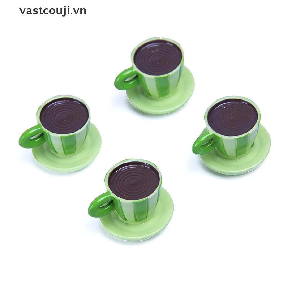 Bộ Ly Tách Uống Trà / Cà Phê Tỉ Lệ 1: 12 Dùng Trang Trí Nhà Búp Bê