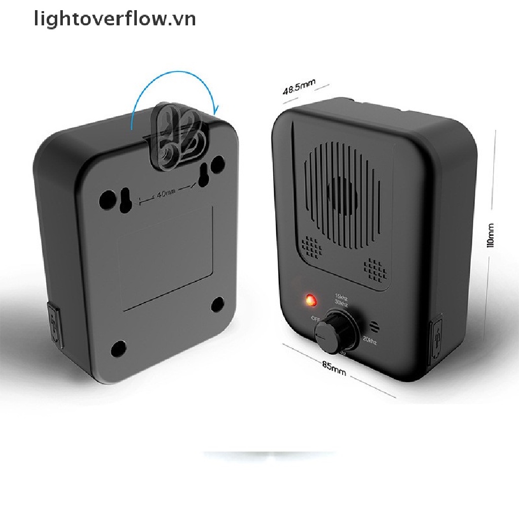 [Lightover Flow] Dụng Cụ Huấn Luyện Chó Ngăn Chặn Sủa Bằng Sóng Siêu Âm [VN]