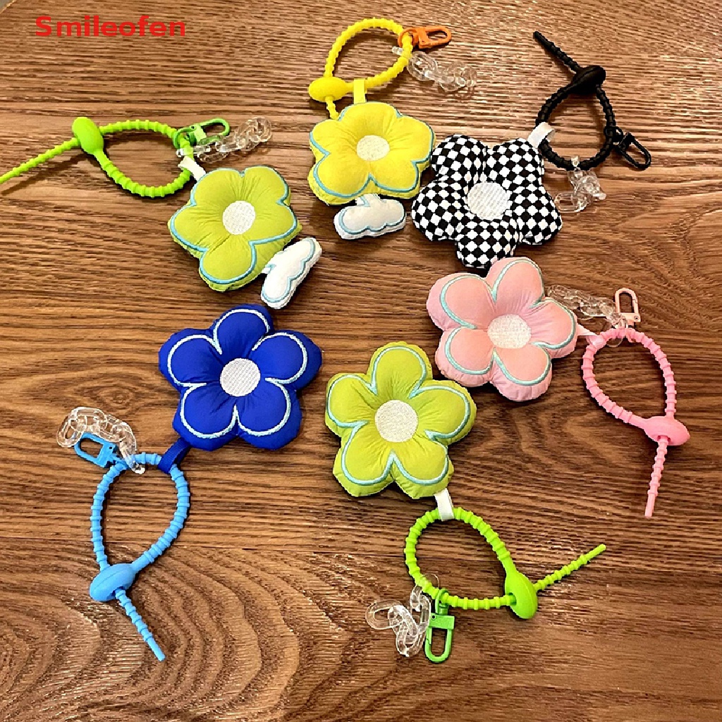 Móc Khóa / Ví / Chìa Khóa Xe Hơi / Túi Hoa Mặt Cười Trang Trí Mới