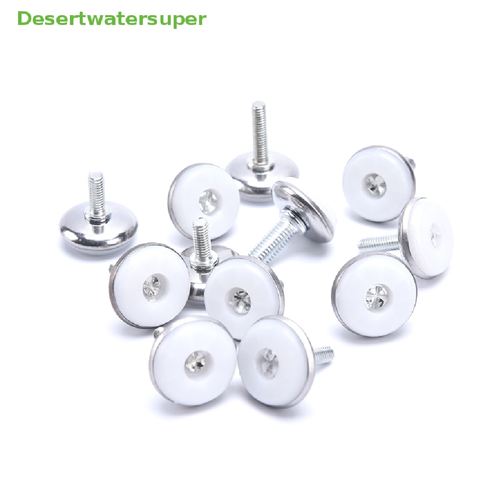 4 Chân Bàn Bằng Thép Chống Trượt Có Thể Điều Chỉnh M6 M8 15 / 20 / 25mm