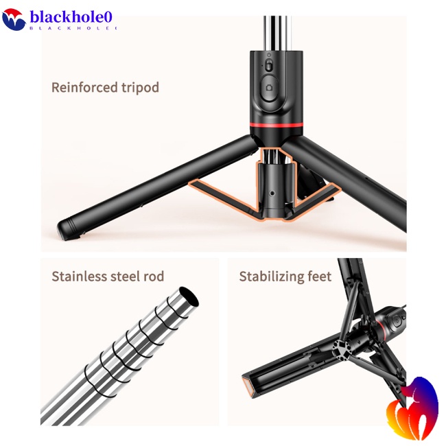 Gậy Chụp Ảnh Tự Sướng Bluetooth L15 Có Thể Tháo Rời Kèm Điều Khiển Từ Xa Đa Năng