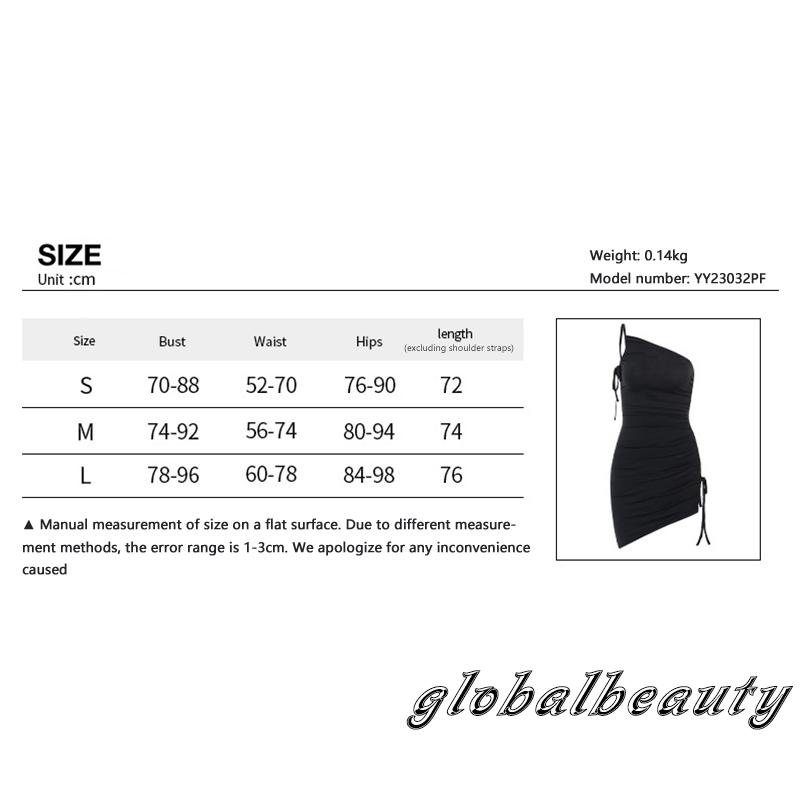 Đầm Ngắn Không Tay Kiểu Dây Rút Màu Đen Thời Trang Mùa Hè Cho Nữ