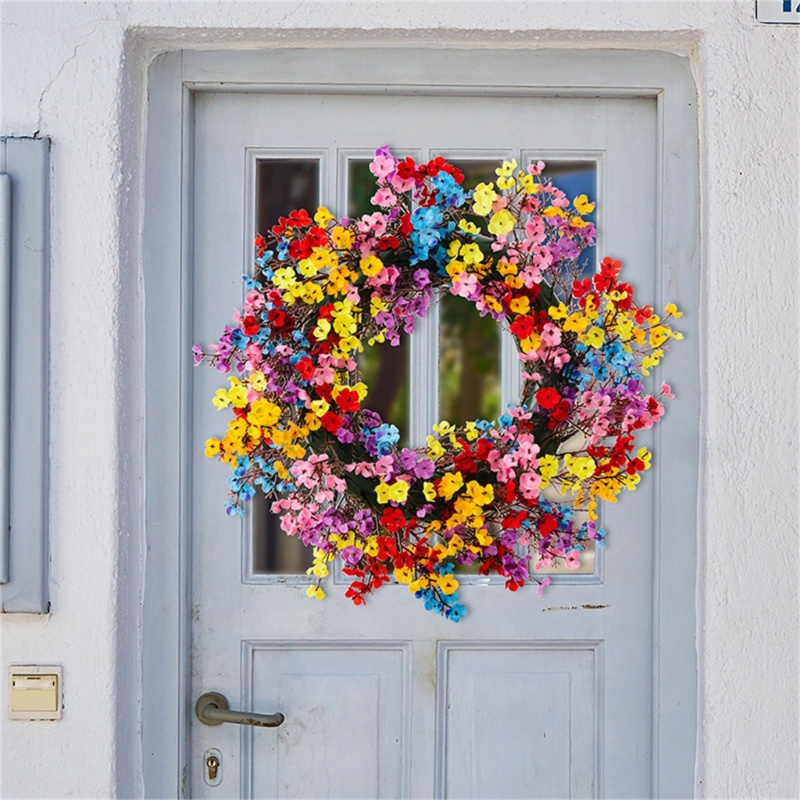 Vòng Hoa Nhân Tạo Treo Tường Trang Trí Tiệc Cưới / Nông Trại
