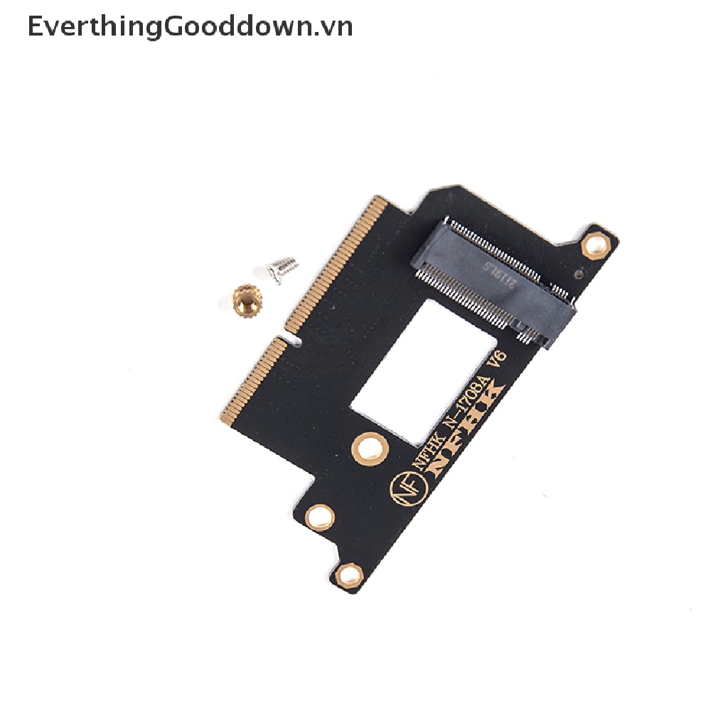Bộ Chuyển Đổi Thẻ Nhớ NVME M.2 NGFF M-Key SSD Cho Macbook Pro 2016 2017 13 "A1708 vn