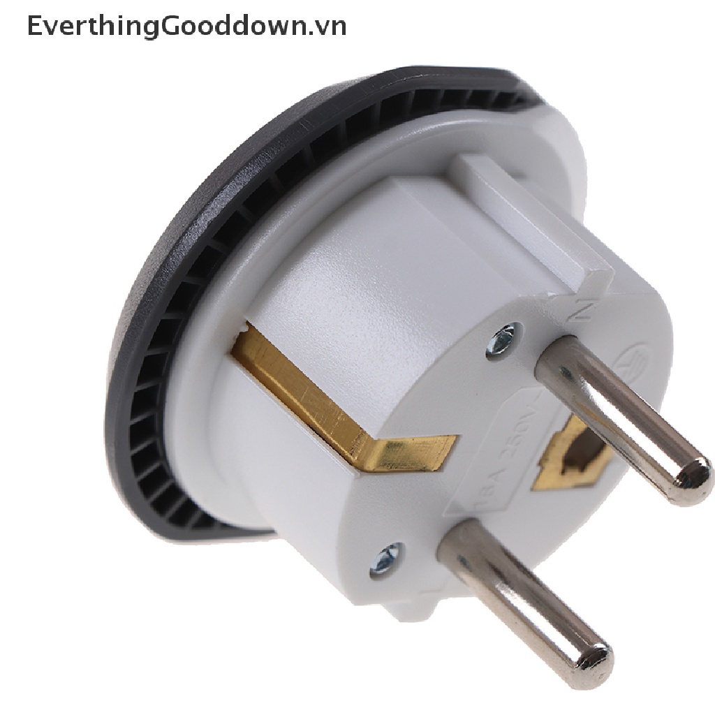 Phích Cắm Chuyển Đổi UK US AU Sang EU AC 16A Tiện Dụng