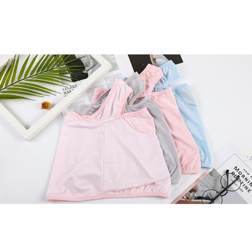 Khẩu Trang Chống Nắng Bằng Lưới Thoáng Khí Chống Tia UV Bảo Vệ Cổ