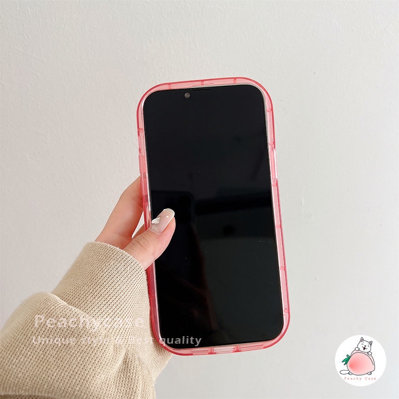 Ốp Điện Thoại TPU Mềm Kèm Gương Trang Điểm Hoạt Hình Cho iPhone 14 13 12 11 Pro Max Xr Xsmax