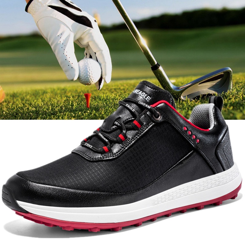 Giày Đánh Golf Chuyên Nghiệp Cỡ Lớn Chống Trượt Chống Thấm Nước Cho Nam