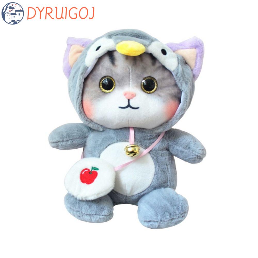 Mèo Nhồi Bông Mềm Mại Chất Lượng Cao Trang Trí Nhà Cửa