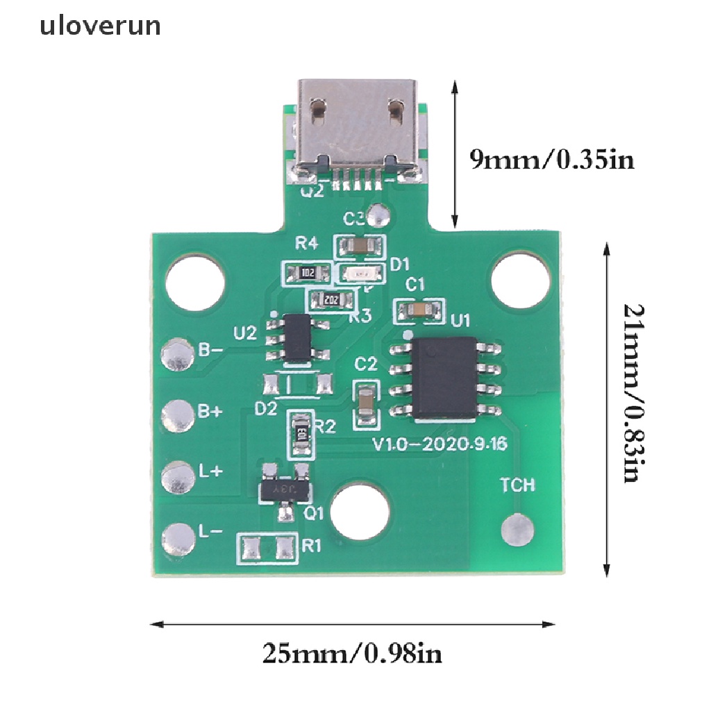 Uloverun Đèn Pin PCBA Cảm Ứng Điều Chỉnh Được Để Bàn DIY vn
