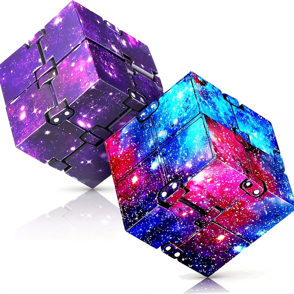 Đồ chơi Infinity Cube Fidget, Đồ chơi giảm căng thẳng và lo âu Galaxy Fidget Cube