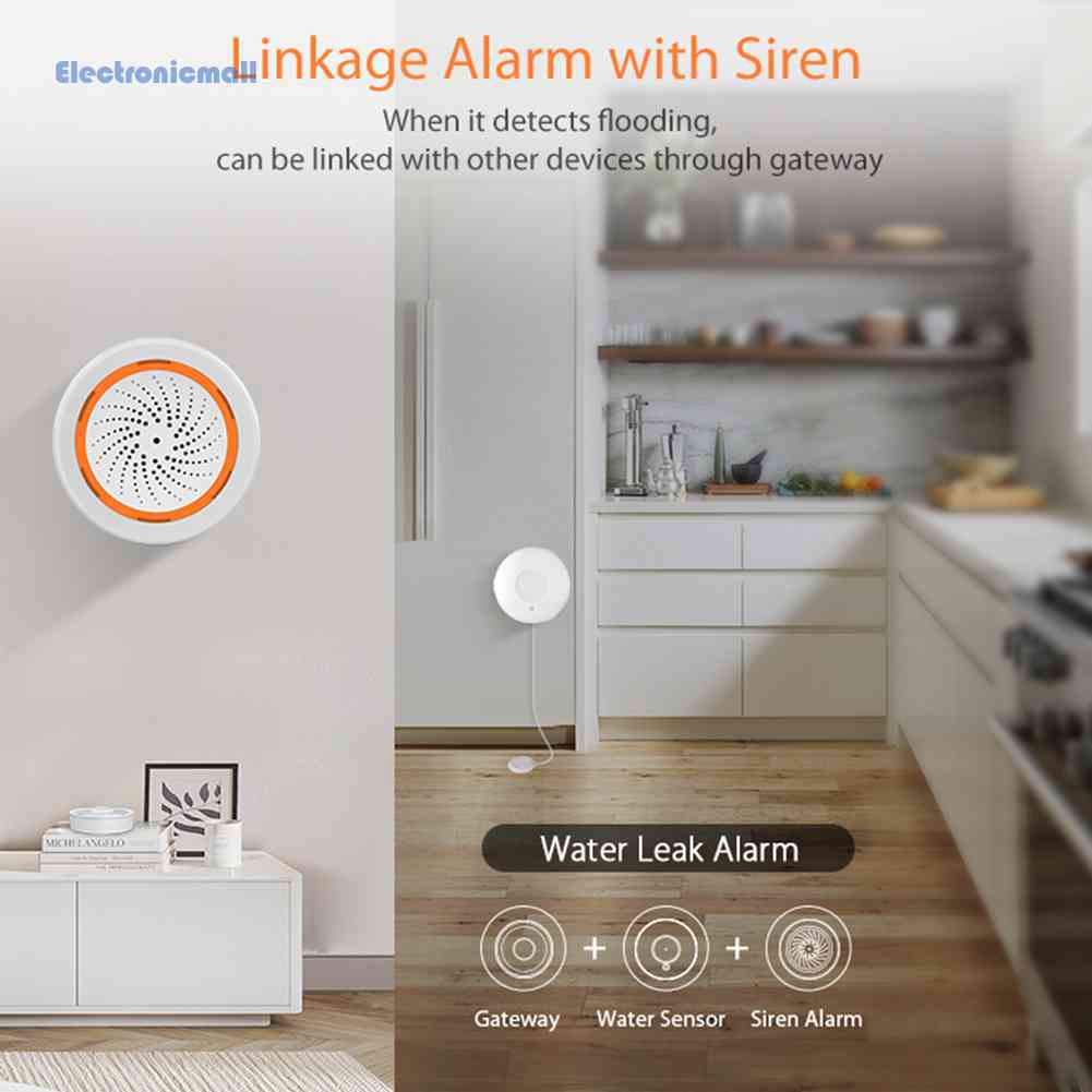 Cảm Biến Rò Rỉ Điện Tử Zigbee Zigbee Không Cần Pin Cho Apple HomeKit 01.vn