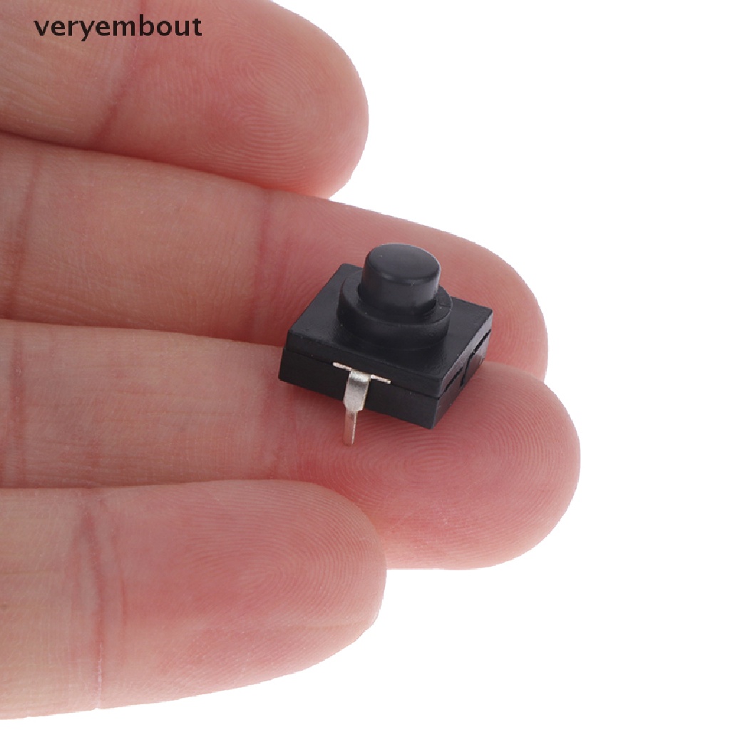 Set 10 Công Tắc Đèn Pin 12 * 12 * 9.4MM 2Pin Siêu Mỏng Tiện Dụng