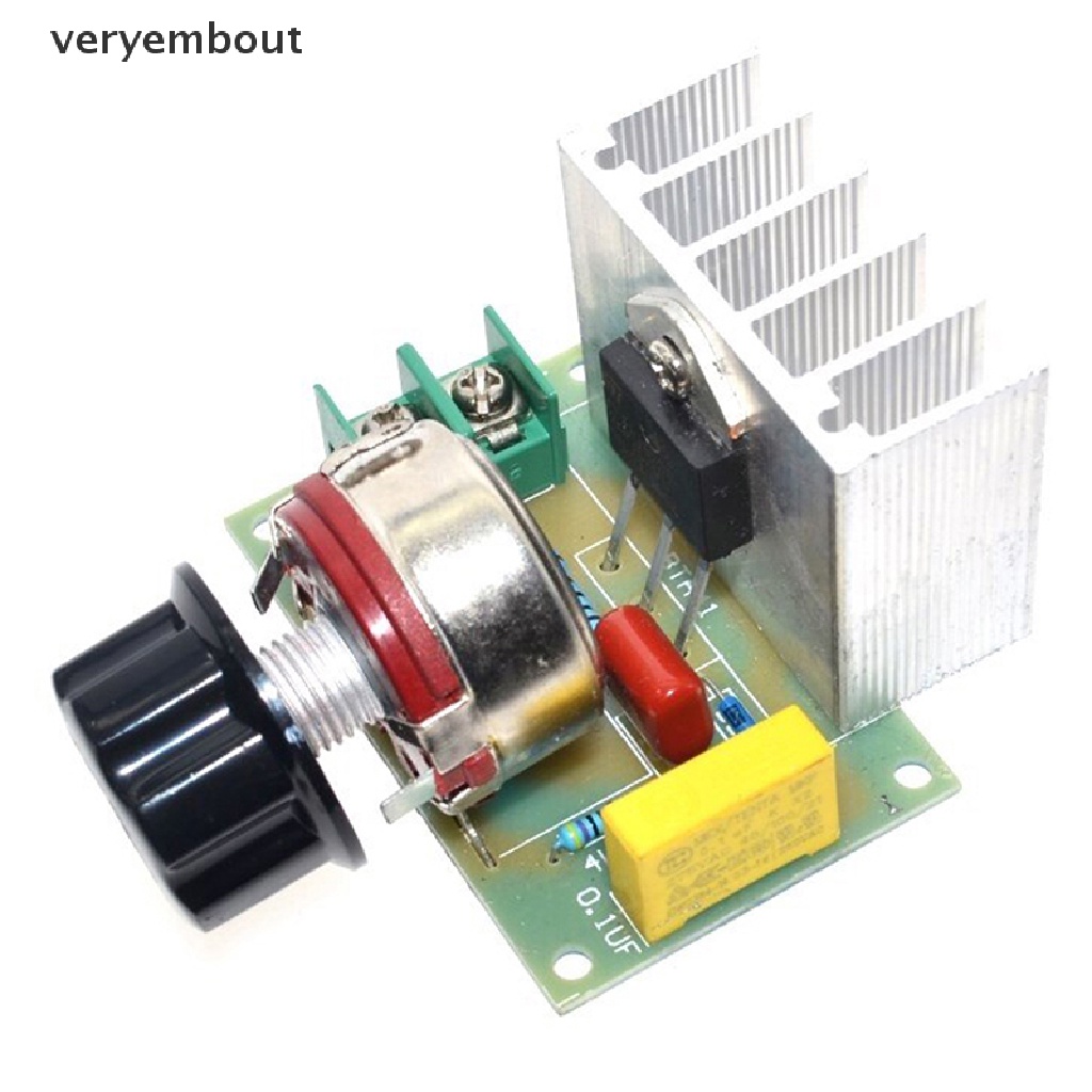 Bộ Điều Chỉnh Tốc Độ Điện Áp AC 220V 3800W SCR Chuyên Dụng