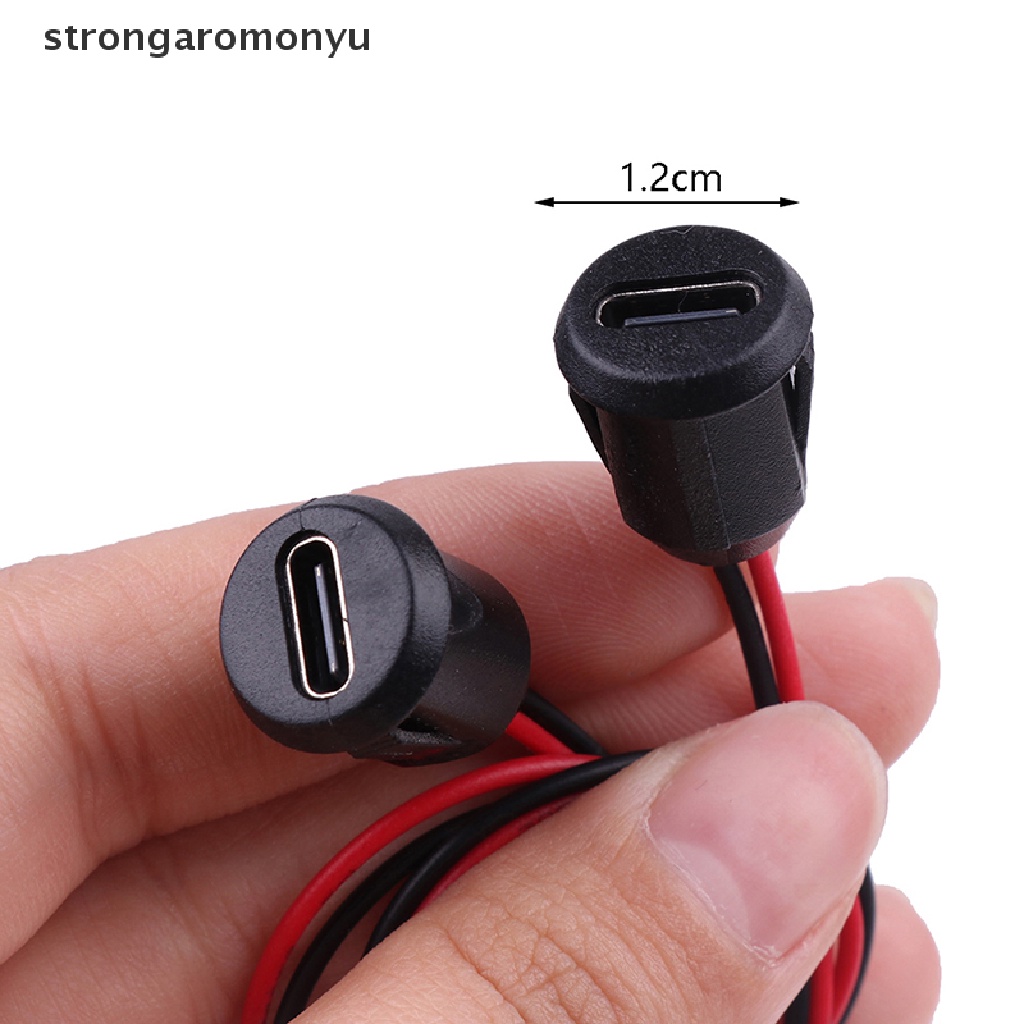 1 Đế Sạc TYPE-C 2P Có Dây Chống Nước Cho Xe Hơi