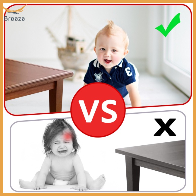 Cuộn Dây Bọc Cạnh Bàn / Tủ Nội Thất 6m Trong Suốt Chống Va Chạm Bảo Vệ An Toàn Cho Bé