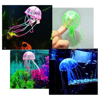 Sứa Giả Phát Sáng Trang Trí Bể Cá
