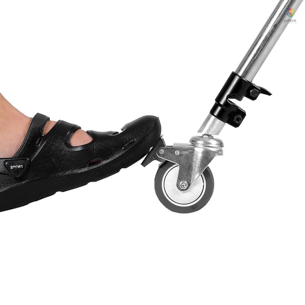 Bộ 3 Bánh Xe Xoay Tròn Đường Kính 25mm Kèm Giá Đỡ Ba Chân Hỗ Trợ Chụp Ảnh Chuyên Nghiệp