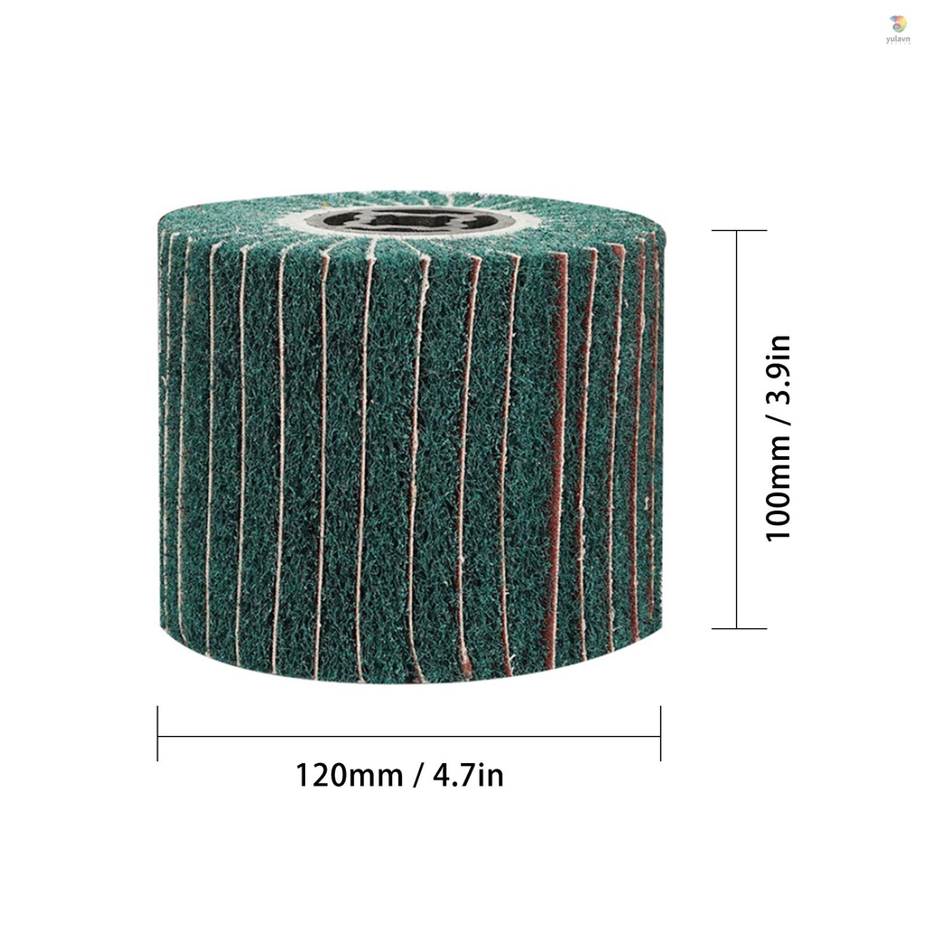 Bánh Xe Đánh Bóng Bằng Dây Không Dệt Lõi Thép Không Gỉ Cho Kim Loại / Nhôm / Đồng