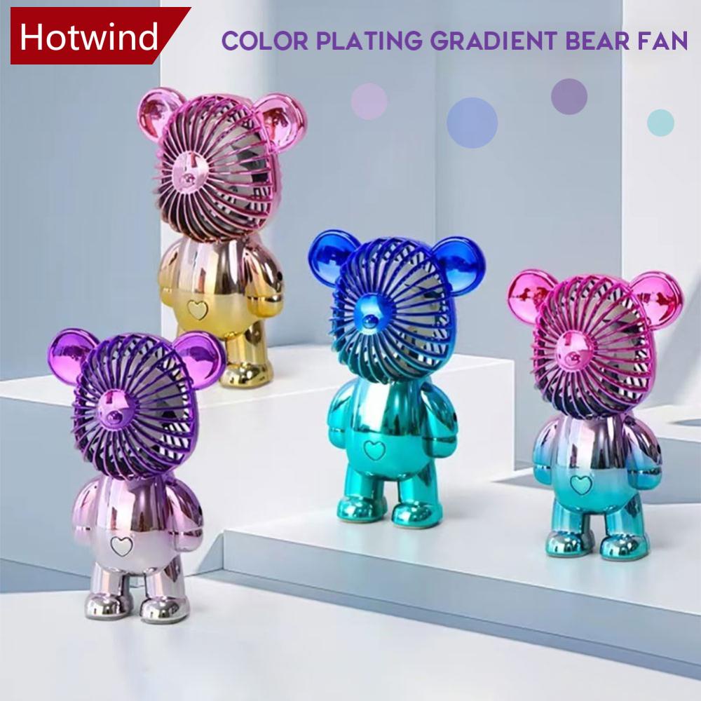 Quạt Điện Làm Mát Di Động 400mAh Để Bàn 3 Tốc Độ Yên Tĩnh Có Thể Điều Chỉnh I6W3