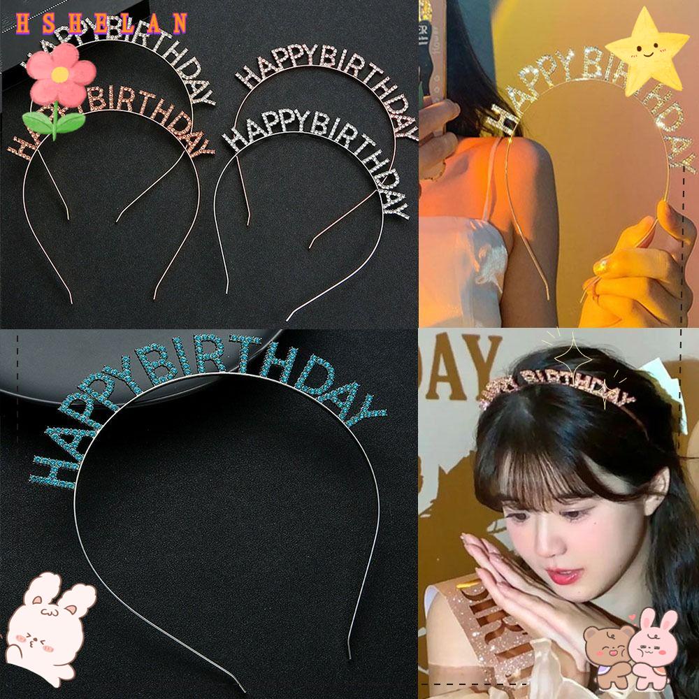 Mũ Sinh Nhật Chất Lượng Cao Hình Vương Miện Chữ Happy Birthday Cho Bé
