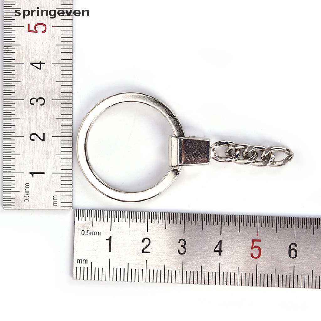 Set 10 Vòng Bạc Bóng 30mm Dùng Làm Móc Khóa DIY