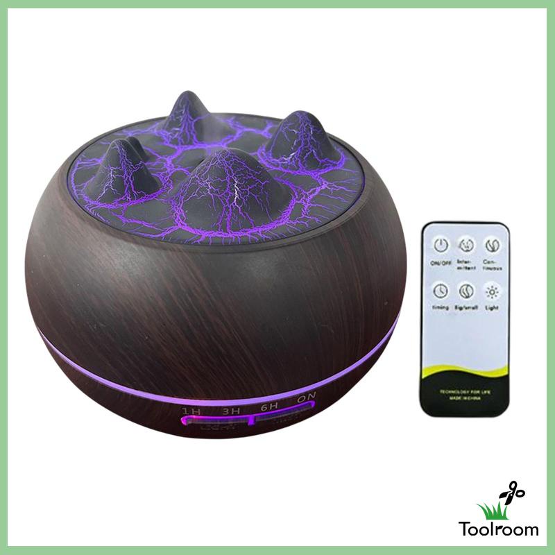 Máy Khuếch Tán Tinh Dầu 400ml Có Đèn Ngủ Hẹn Giờ Tiện Dụng Cho Gia Đình
