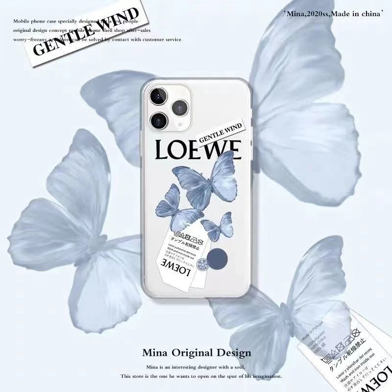 ✅Ốp Điện Thoại Mềm Trong Suốt Họa Tiết Bươm Bướm Dành Cho Iphone xr 11 / 7 / xs12 pro / / 8 1314 EZ56