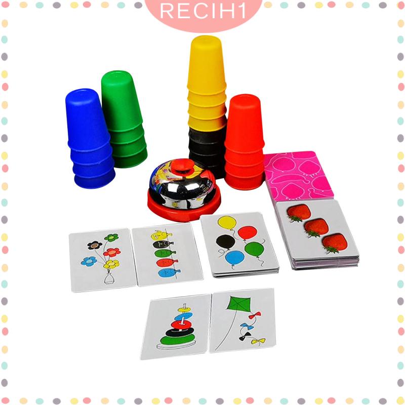 Bộ Cốc Xếp Chồng Lên Nhau Nhanh Dành Cho Người Lớn Và Trẻ Em