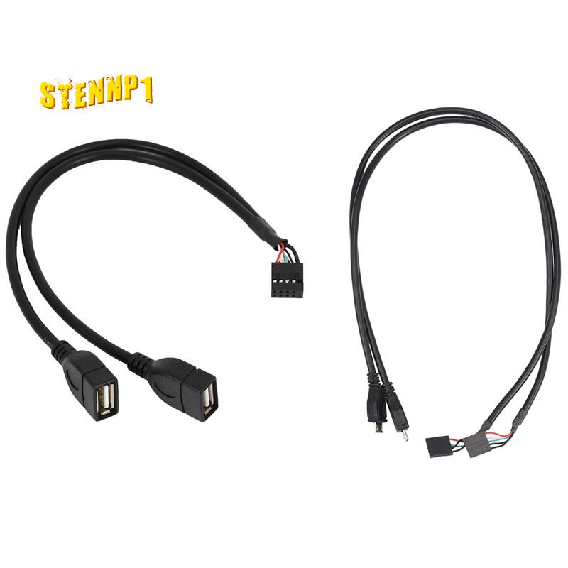 1x Bảng Mạch Chủ 30CM 10 Pin USB 2.0 Chữ Y 2x 50CM 5 Pin Dupont