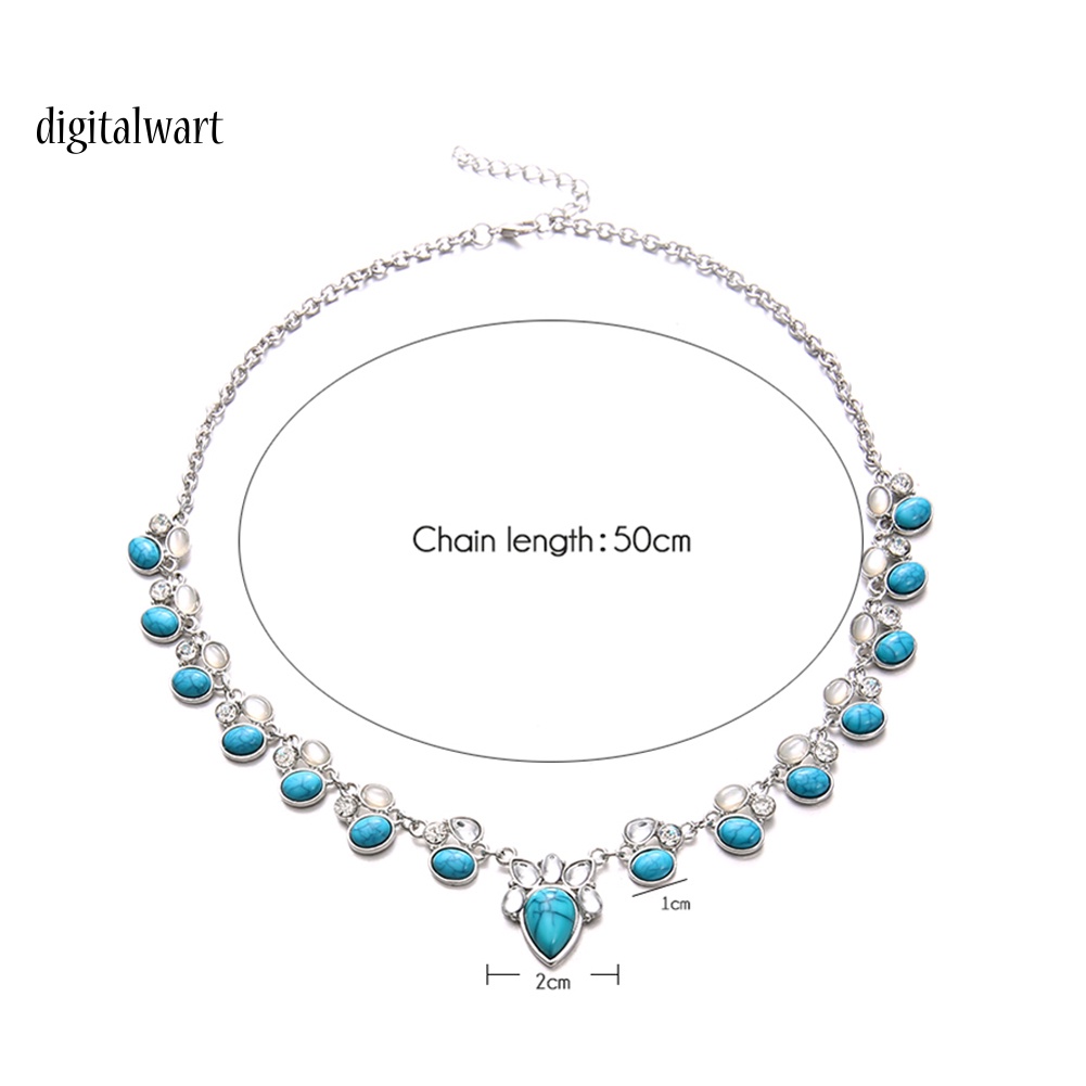 Kỹ Thuật Số| Vòng cổ HợP Kim ĐíNh NgọC MắT MèO Giả ThờI Trang