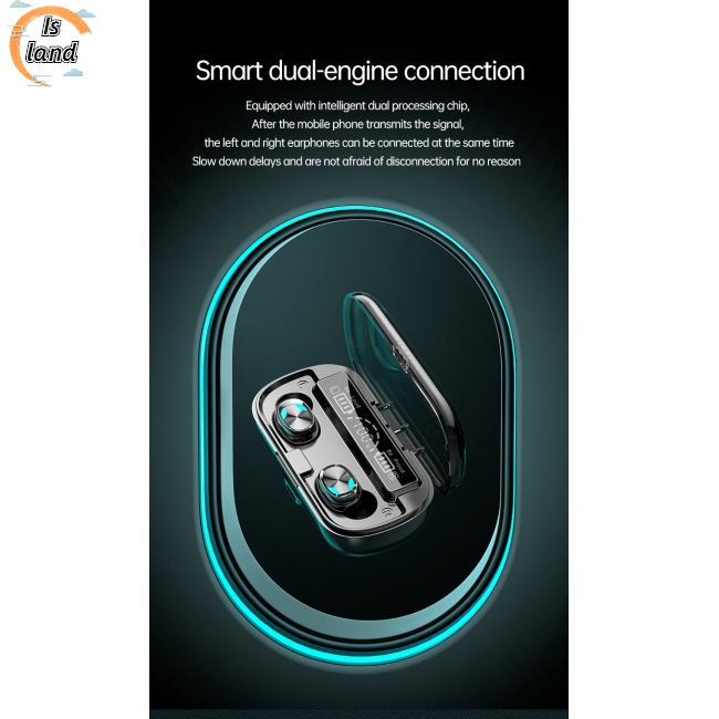 Tai Nghe Nhét Trong Không Dây X8 Tws Màn Hình Led Cảm Ứng Âm Thanh Nổi Kèm Hộp Sạc