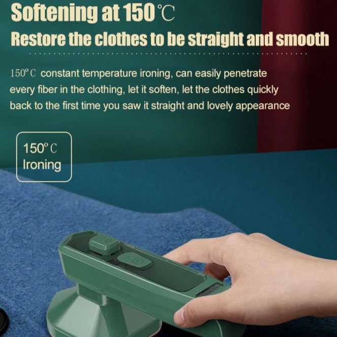 Bàn Ủi Hơi Nước Cầm Tay Mini Tiện Lợi