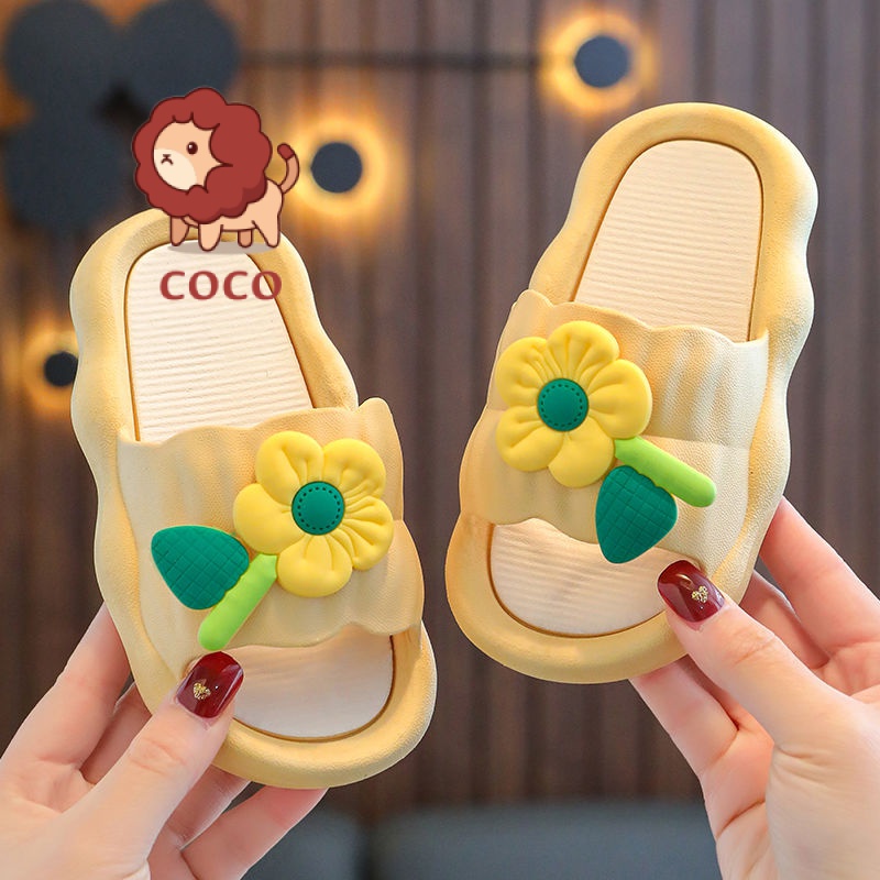 Dép Đi Trong Nhà Tắm Chống Trượt Khử Mùi Mùa Hè Dễ Thương Cho Bé Gái