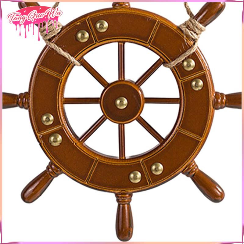 Tàu Thuyền Bằng Gỗ Treo Tường Trang Trí Phong Cách Địa Trung Hải